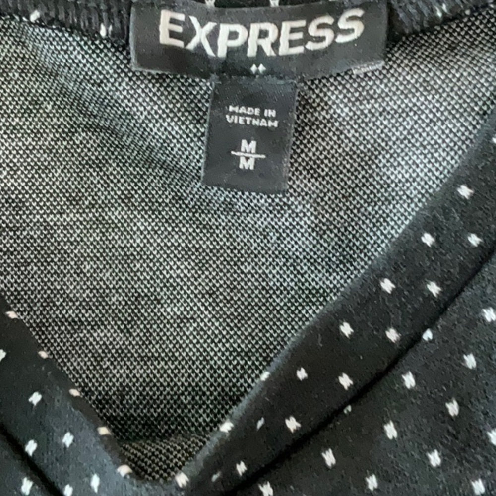 Express Polka Dot Tunic Size Medium - Picture 5 of 6